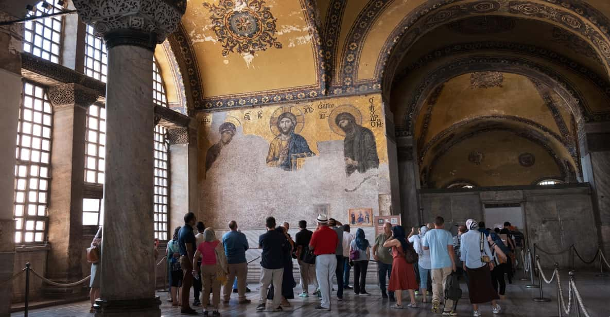 Istanbul: Hagia Sophia & Basilica Cistern Tour With Tickets - Tour Overview