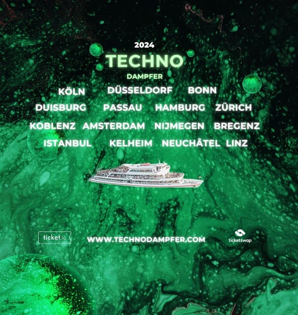 Istanbul: Techno Dampfer - Event Overview