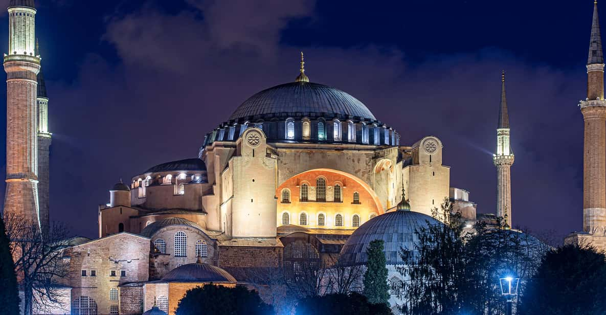 Istanbul: Tour of Hagia Sophia and Blue Mosque By Night - Tour Highlights