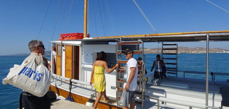 Kaiki Cruise to Antiparos & Despotiko Including BBQ Lunch