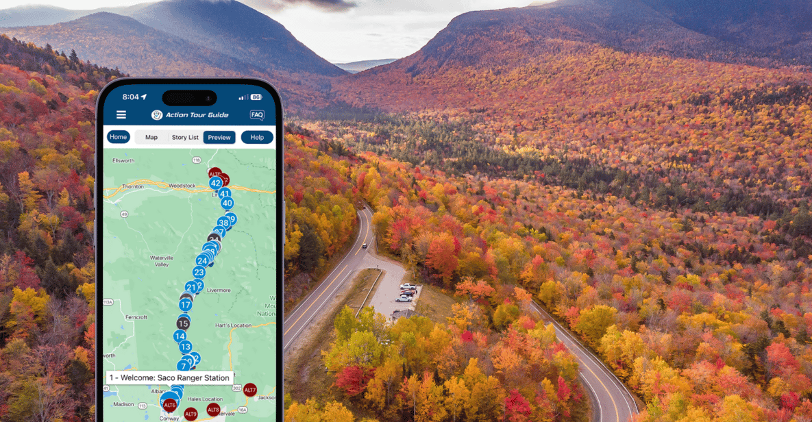 Kancamagus Scenic Highway Self-Driving Audio Tour - Meeting Points and Requirements