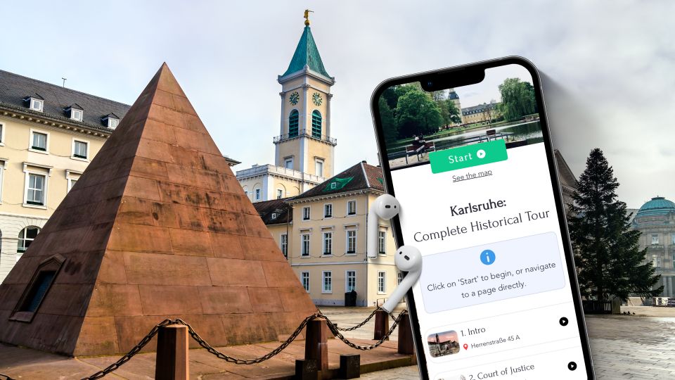 Karlsruhe: English Self-Guided Audio Tour on Your Phone - Tour Overview