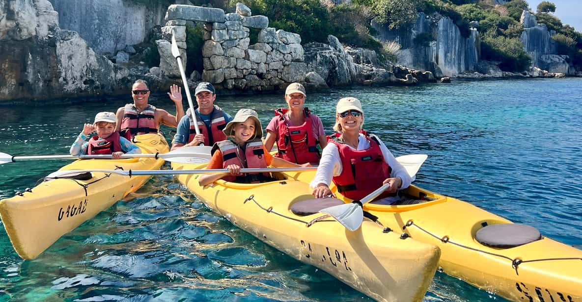 Kayak Discovery of Kekova - Overview of the Kayak Tour