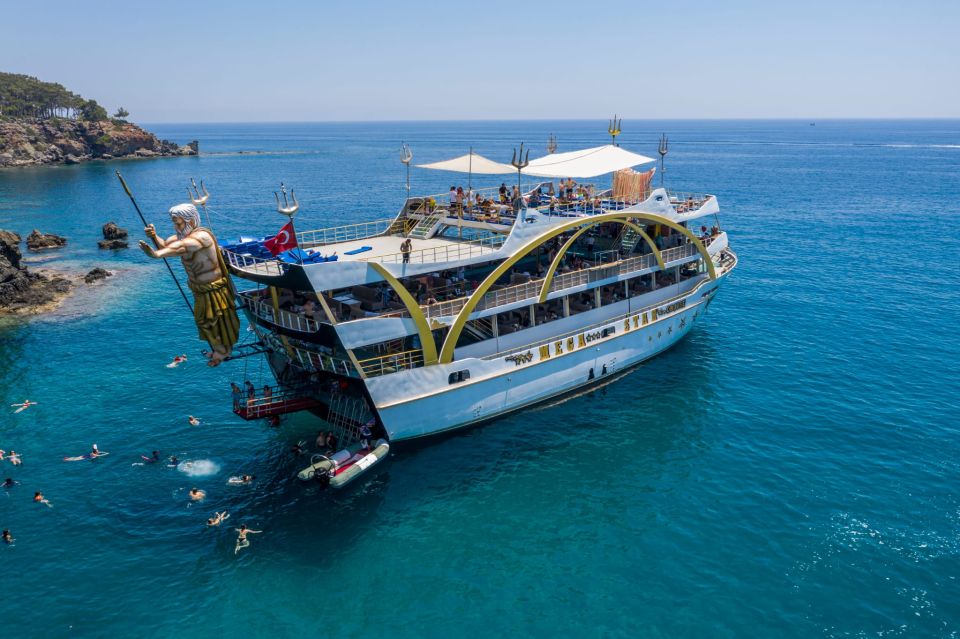 Kemer: Full-Day Boat Trip With Lunch and DJ - Trip Overview and Pricing