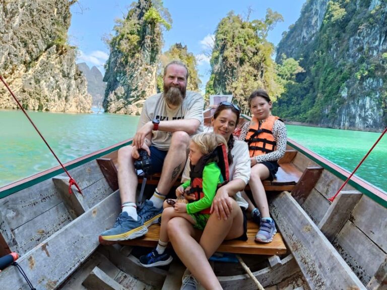 Khao Sok: Private Full-Day Lake Adventure by Long-Tail Boat