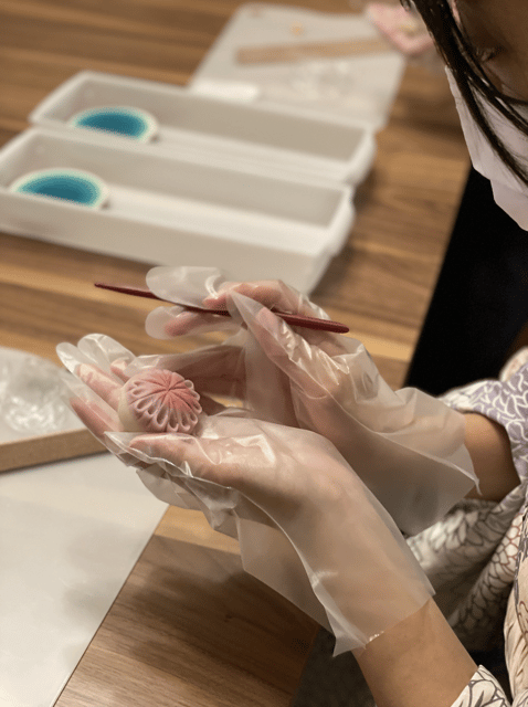 Kiku Plan - Wagashi Making and Tea Ceremony Experience - - Wagashi Making Process