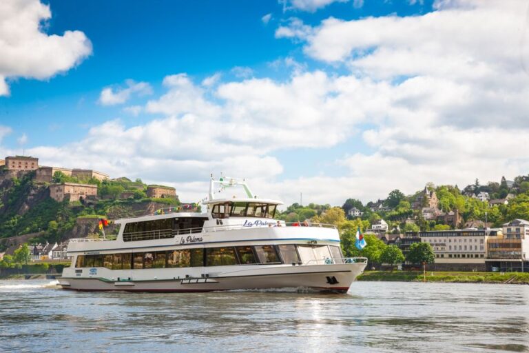 Koblenz: 2-Hour Sightseeing Cruise on the Rhine