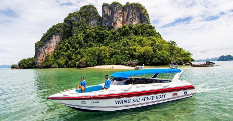 Krabi: 4 Island Whirlwind Tour With Caves, Sandbars & Reefs