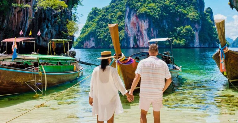 Krabi: Private Long-Tail Boat Tour to Hong Islands