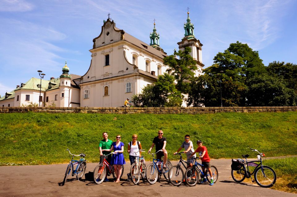 Krakow: Bike Tour of the Old Town, Kazimierz, and the Ghetto - Itinerary Highlights