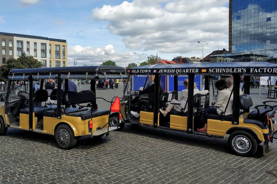 Krakow: City Golf Cart Tour and Schindlers Factory Museum - Overview of the Tour