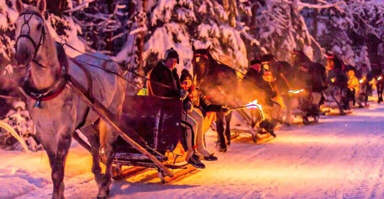 Kraków Frame; Tatra Mountain Sleigh Ride in Zakopane