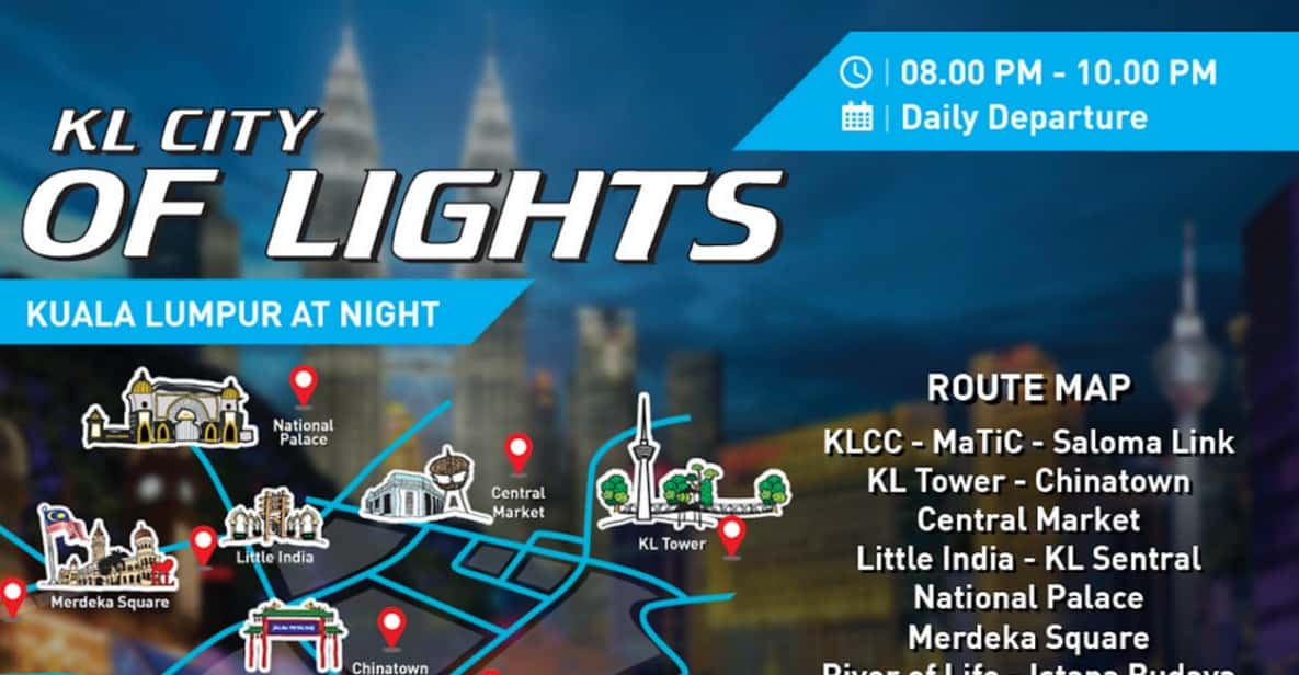 Kuala Lumpur: City Of Light Hop-On, Hop-Off Bus Tour - Tour Overview and Pricing