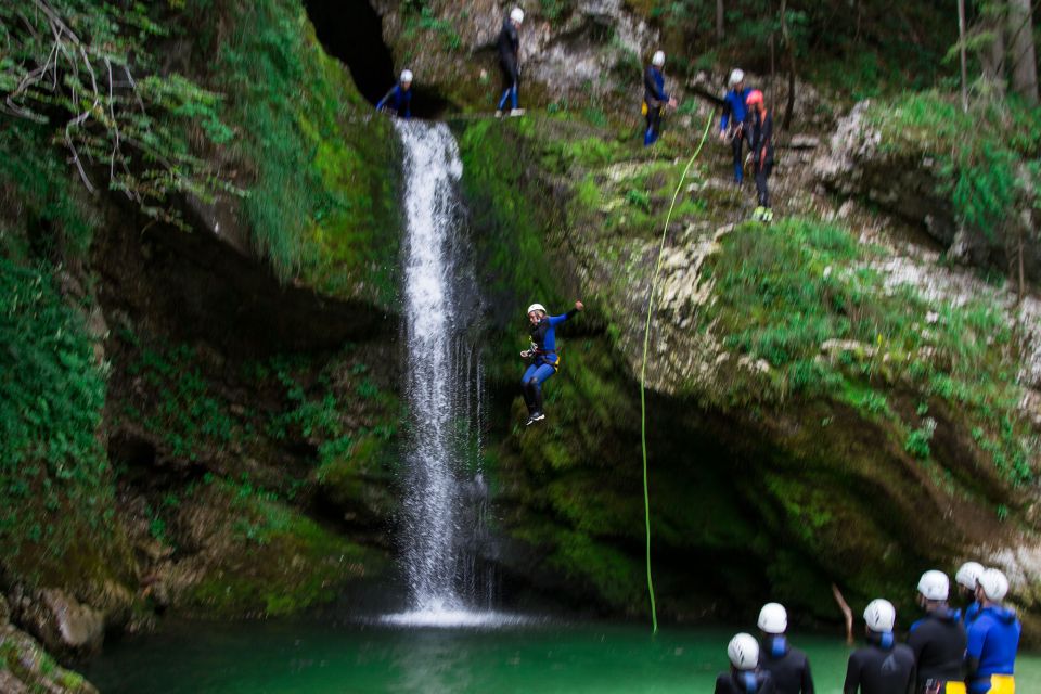 Lake Bled: Canyoning Excursion With Photos - Canyoning Excursion Overview