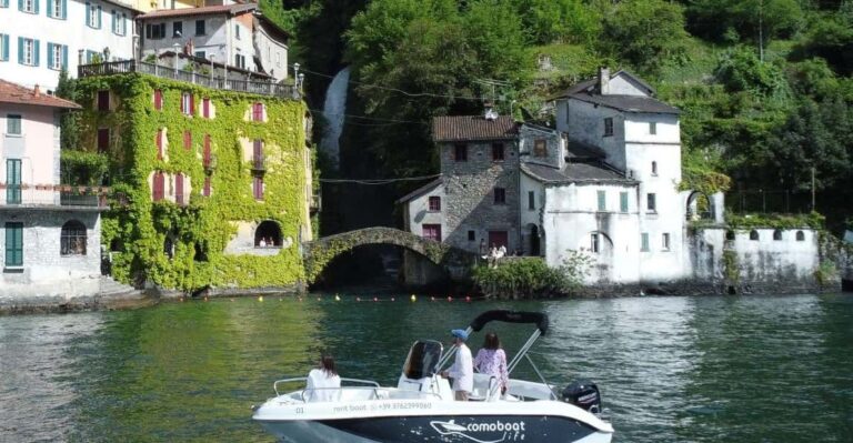 Lake Como: 2-Hour Boat Rental Without License