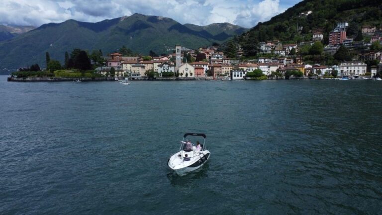 Lake Como: 3-Hour Boat Rental Without a License