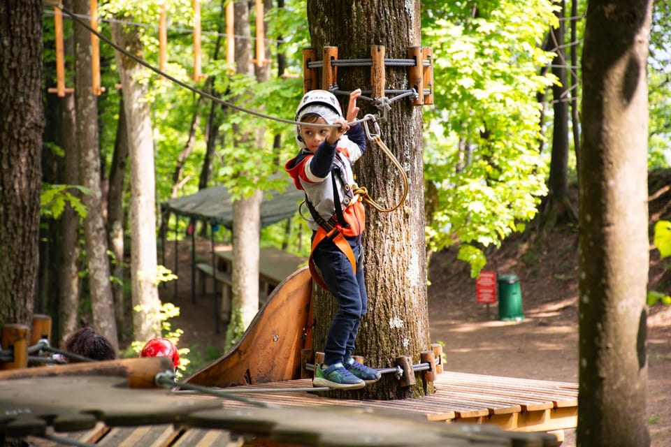 Lake Como Adventure Park Day Access - Ticket Details