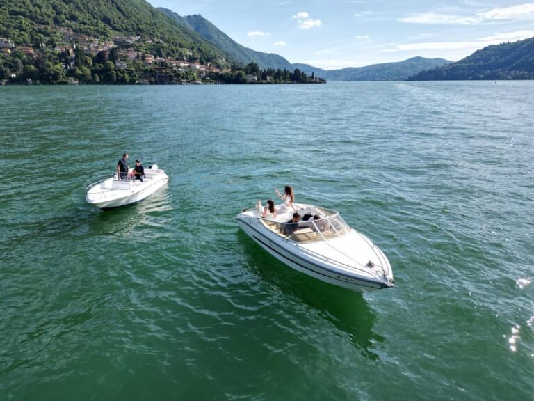 Lake Como: Private Boat Tour Starting From 1 Hour