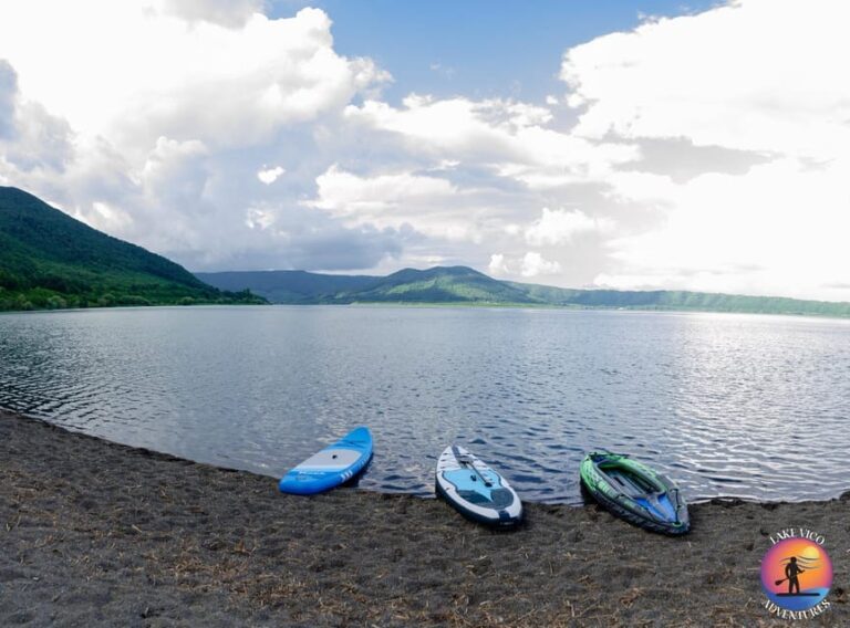 Lake Vico: SUP and Canoe Rental to Visit the Lake