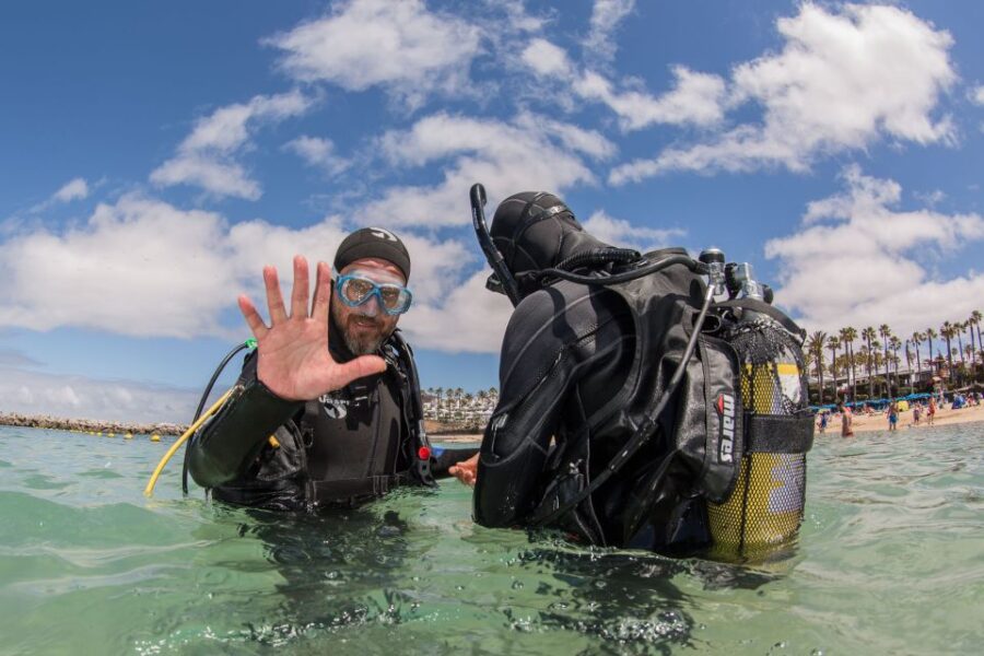 Lanzarote: 2-Dive Package in Playa Blanca – Certified Divers