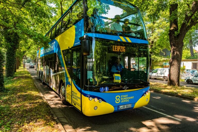 Leipzig: 1-Day Hop-On Hop-Off Bus and Leipzig Zoo Ticket