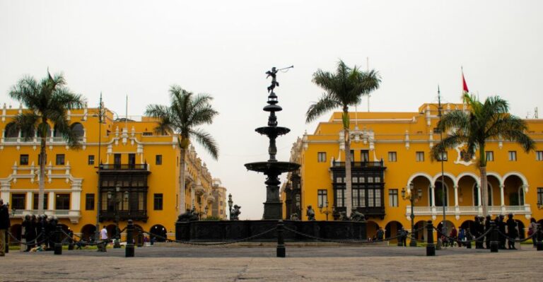 Lima: Colonial City Tour With Catacombs Visit