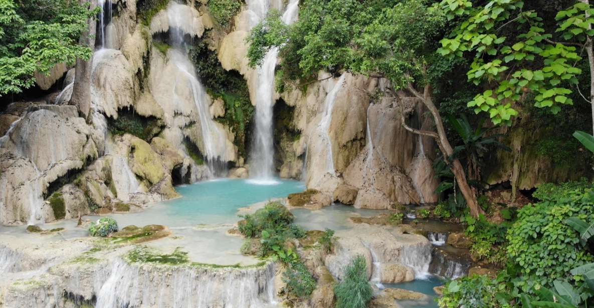 Luang Prabang: Cruise to Pak Ou Caves & Kuang Si Waterfalls - Tour Overview