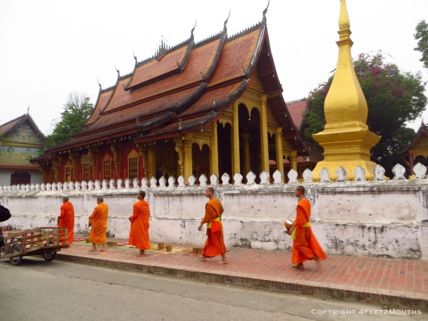 Luang Prabang: Foodie Walking Tour & Monk Blessing - Overview of the Tour