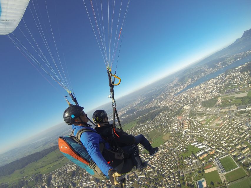 Lucerne: Tandem-Paragliding Flight - Pricing and Duration