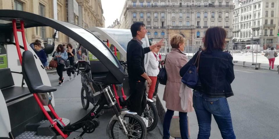 Lyon: 1 or 2-Hour Pedicab Tour - Tour Overview