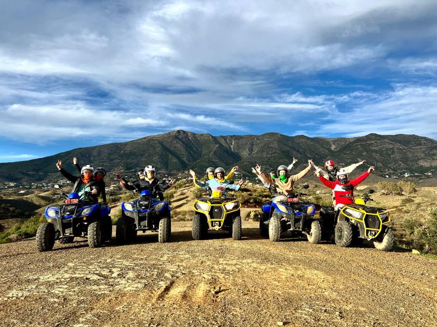 Malaga: Off-Road 3 Hours Tour by 2-Seater Quad in Mijas