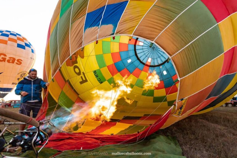 Mallorca: Hot Air Balloon Air Baptism