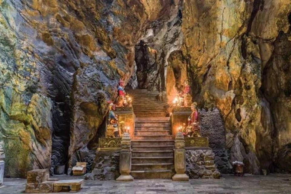 MARBLE MOUNTAINS–MONKEY MOUNTAIN–AM PHU CAVE–DANANG BY NIGHT - Tour Overview and Pricing