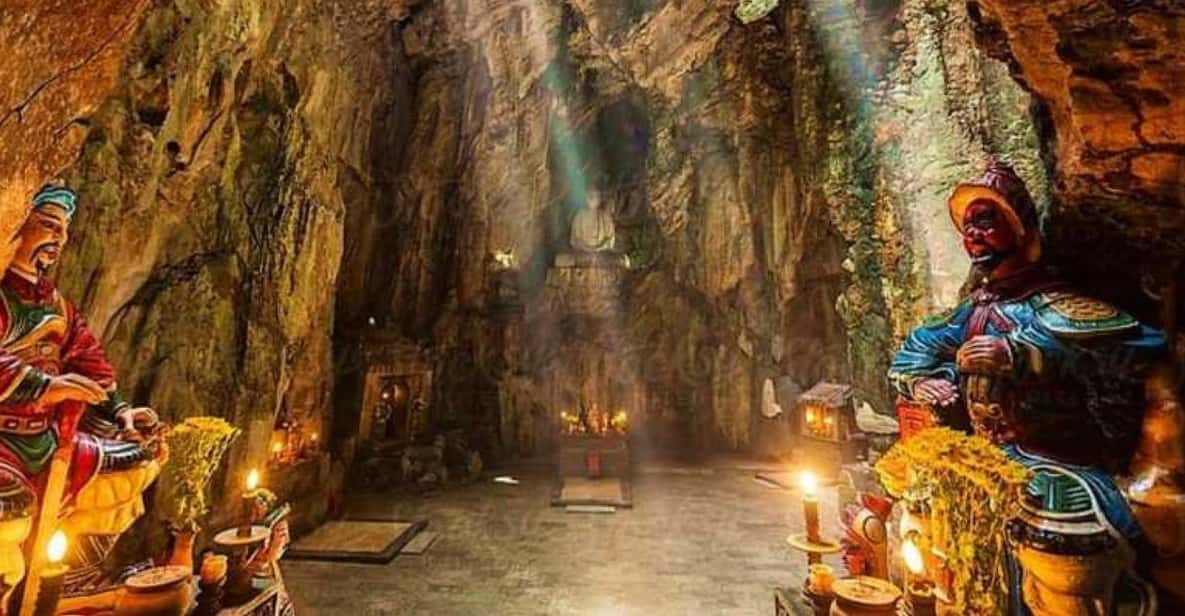 MARBLE MOUNTAINS - MONKEY MOUNTAIN -AM PHU CAVE SUNSET TOUR - Itinerary Highlights