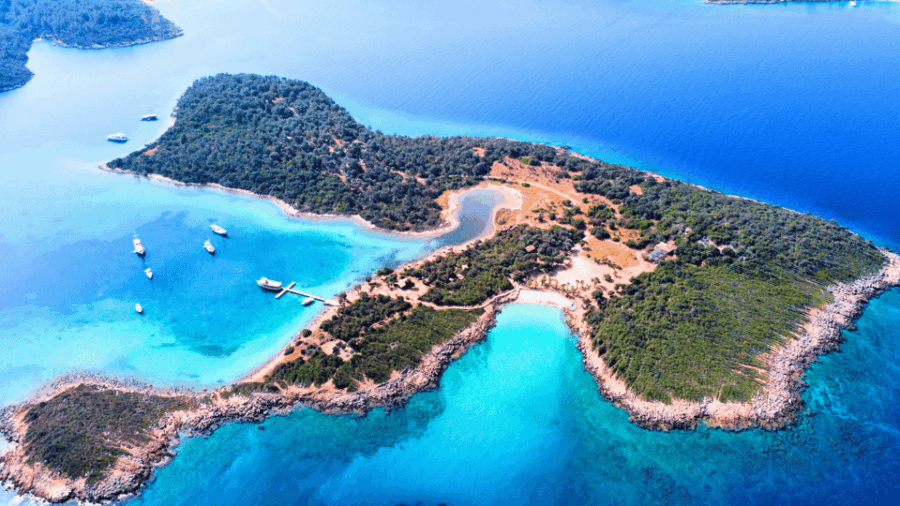 Marmaris Cleopatra Island Boat Tour With Lunch & Soft Drinks