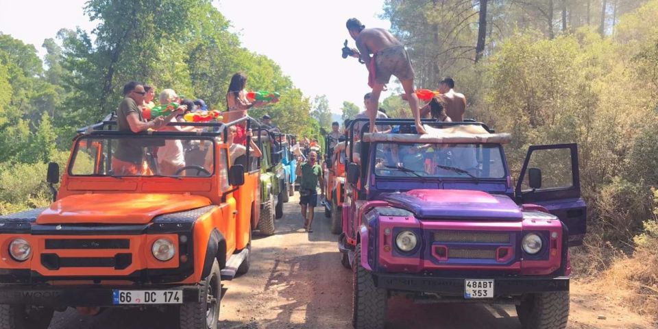 Marmaris Jeep Safari Water Fight, Colour and Foam Party - Activity Overview and Pricing