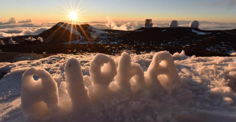 Maunakea Summit Sunset and Star Tour With Photo