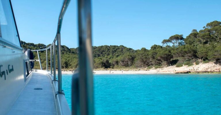 Menorca: 3.5 Hour South Coast Boat Excursion