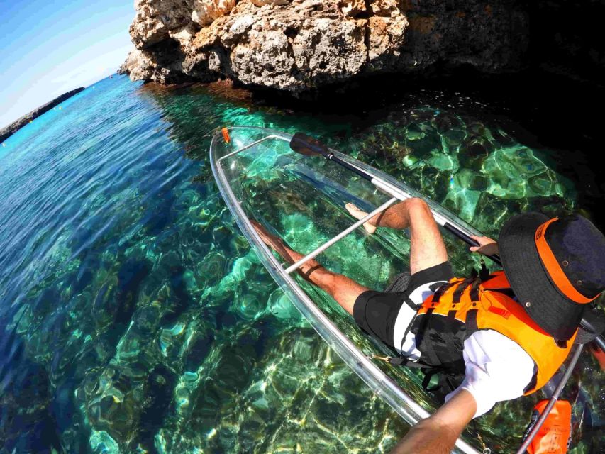 Menorca: Guided Transparent Kayaking Tour - Tour Overview