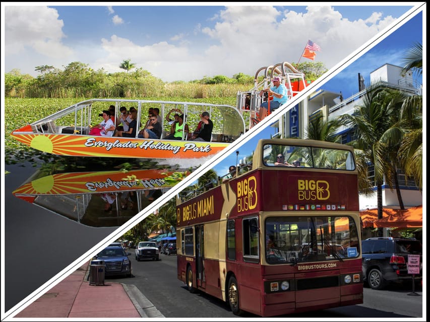 Miami: Everglades Adventure & Big Bus Hop-on Hop-off Tour - Tour Overview and Pricing