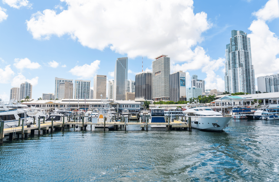 Miami: Scenic Cruise With Bar on Board - Starting Location and Check-in