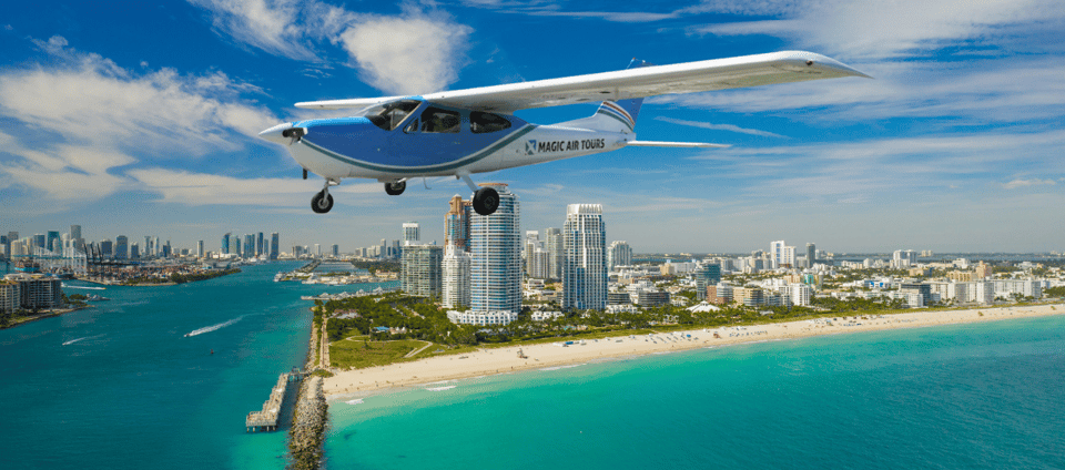 Miami: South Beach Private Airplane Tour - Tour Experience and Itinerary