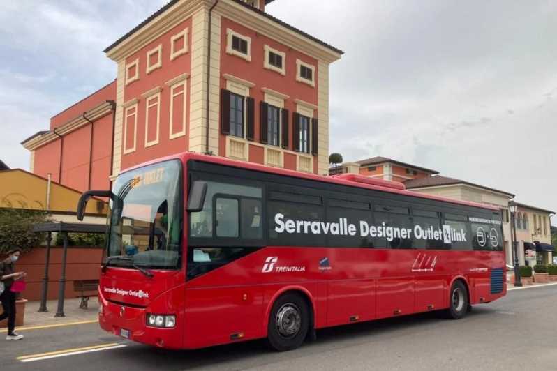 Milan: Serravalle Outlet Transportation Ticket - Discounts and Designer Brands at Serravalle