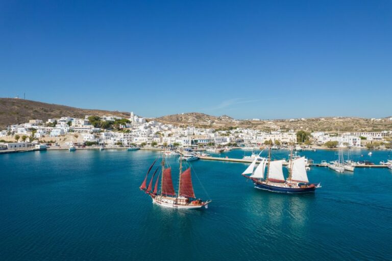 Milos: Full Day Cruise Via Traditional Boat