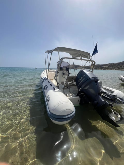 Milos Private Boat Tour - Rib Boat 100HP - Vessel Details