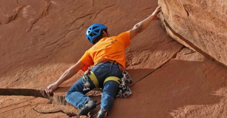 Moab: Half-Day Rock Climbing Adventure