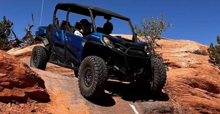 Moab: U-Drive UTV Sunset Guided Adventure on Hells Revenge