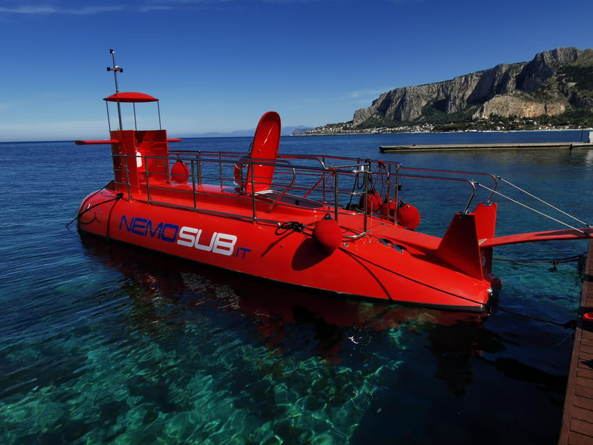 Mondello: Semi-Submersible Tour With Underwater Viewing - Tour Overview