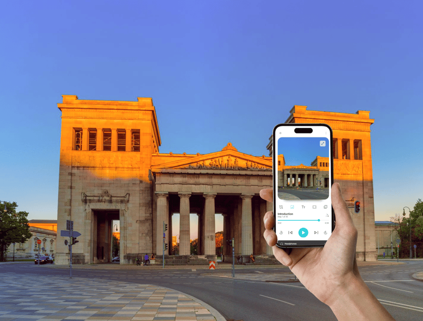 Munich: In-App Audio Walk Through the Königsplatz Area (ENG) - Historical Context