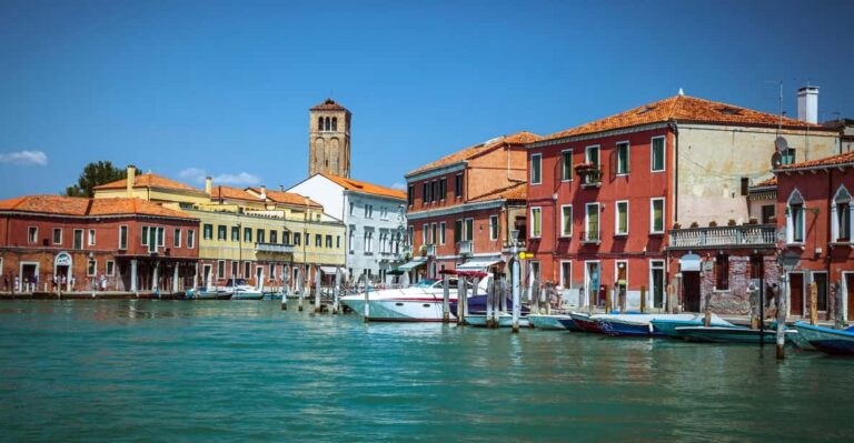 Murano From Venice: Water Taxi, Glassworks and Exhibition